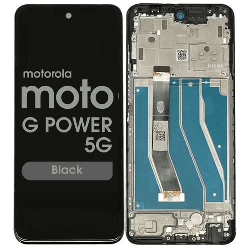 LCD Assembly With Frame For Motorola Moto G Power (XT2311-3/2023) (Premium Refurbished)