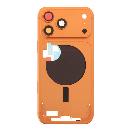 Mid-Frame Housing Without Small Parts for iPhone 17 Pro Max (US Version) (Cosmic Orange)