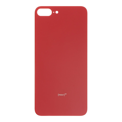 Back Glass (Big Camera Hole) for iPhone 8 Plus (Red)