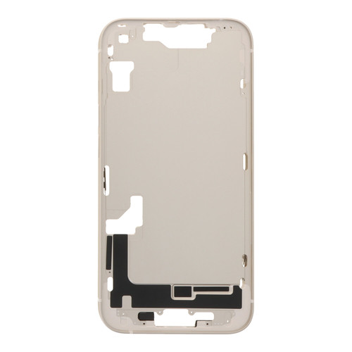 Mid-Frame Housing Without Small Parts for iPhone 14 (US Version) (Starlight))