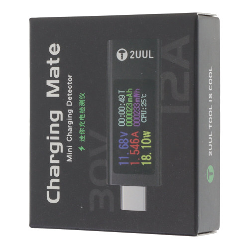 2UUL BT21 Type C Bidirectional Mini Charging Meter