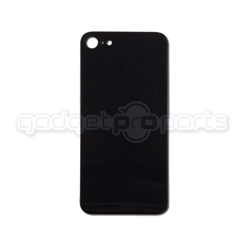 Back Glass (Big Camera Hole) for iPhone 8 (Black) Back Glass (Big Camera Hole) for iPhone 8 (Black)