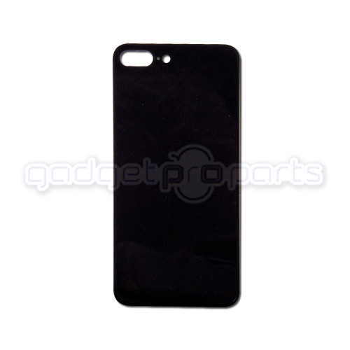 Back Glass (Big Camera Hole) for iPhone 8 Plus (Black)