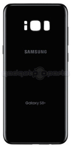 Galaxy S8+ Back Glass (Black)