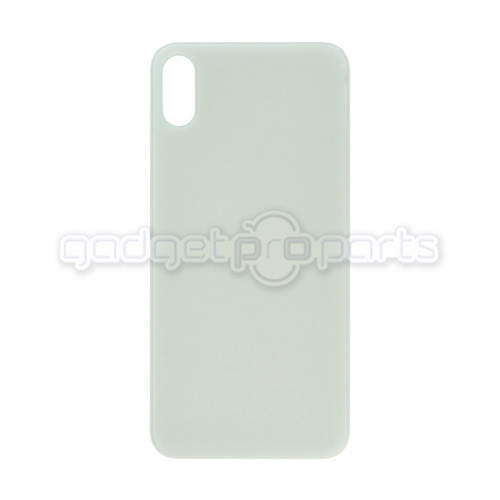 Back Glass (Big Camera Hole) for iPhone X (White)