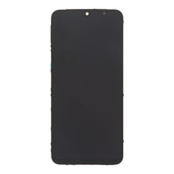 Screen Assembly (With Frame) Compatible for Samsung Galaxy A16 5G (Black) (Service Pack)