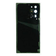 Back Cover and Camera Lens and Bezel With Adhesive for Samsung Galaxy Note 20 Ultra (Mystic Black) (Premium)