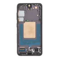 Screen Assembly (With Frame) Compatible for Samsung Galaxy S24 (Onyx Black) (Service Pack)