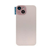 Back Glass With MagSafe Magnets and Camera Lens for iPhone 15 (Pink)
