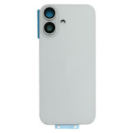 Back Glass With MagSafe Magnets and Camera Lens for iPhone 16 (White)