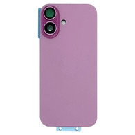 Back Glass With MagSafe Magnets and Camera Lens for iPhone 16 Plus (Pink)
