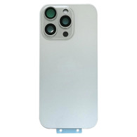 Back Glass With MagSafe Magnets and Camera Lens for iPhone 16  Pro (White Titanium)