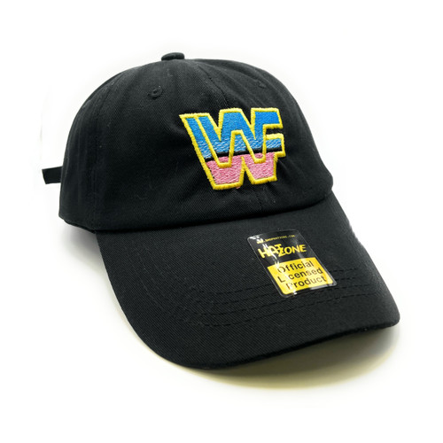 WWF Retro 80s Dad Hat (Black)