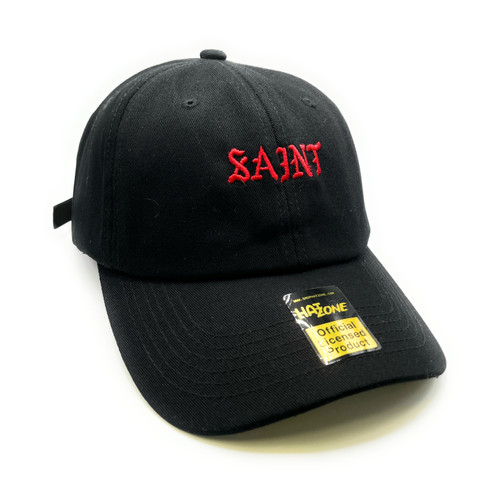 Saint Dad Hat (Black)