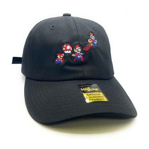 Leaf Mario Dad Hat (Black)