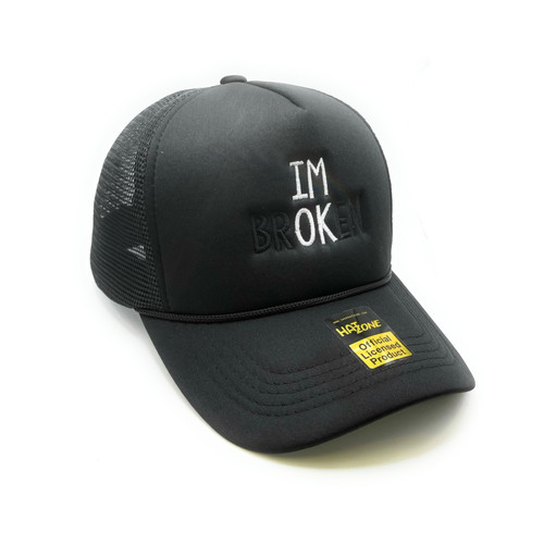 Im Broken IM OK Trucker Snapback (Black)