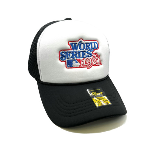 WS 1981 Retro Baseball Mesh Trucker Snapback (White/Black)