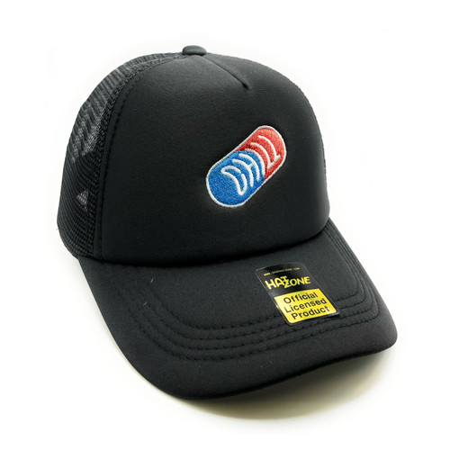 Chill Pill Mesh Trucker Snapback (Black)