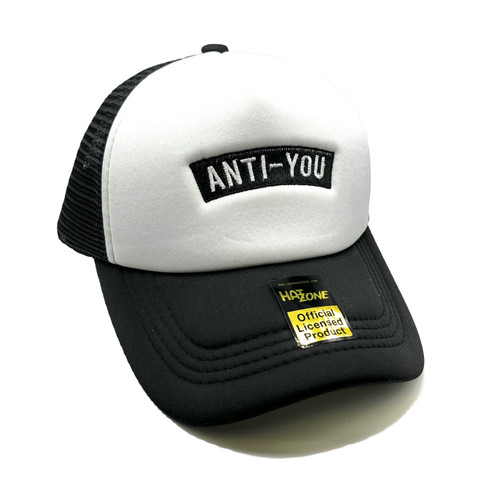 Anti You Mesh Trucker Snapback (White/Black)