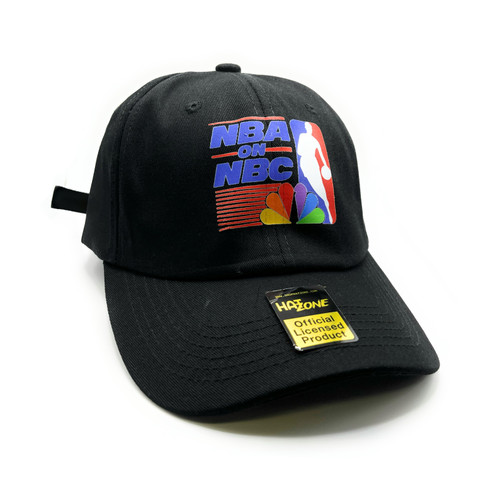 Retro Basketball Dad Hat (Black)