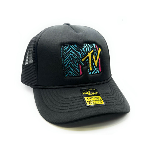 Zombie MTV Mesh Trucker Snapback (Black)