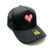 Peace & Love Trucker Snapback (Black)