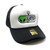 Alien v Police Mesh Trucker Snapback (White/Black)