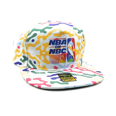 Retro Basketball Snapback (80s Camo)