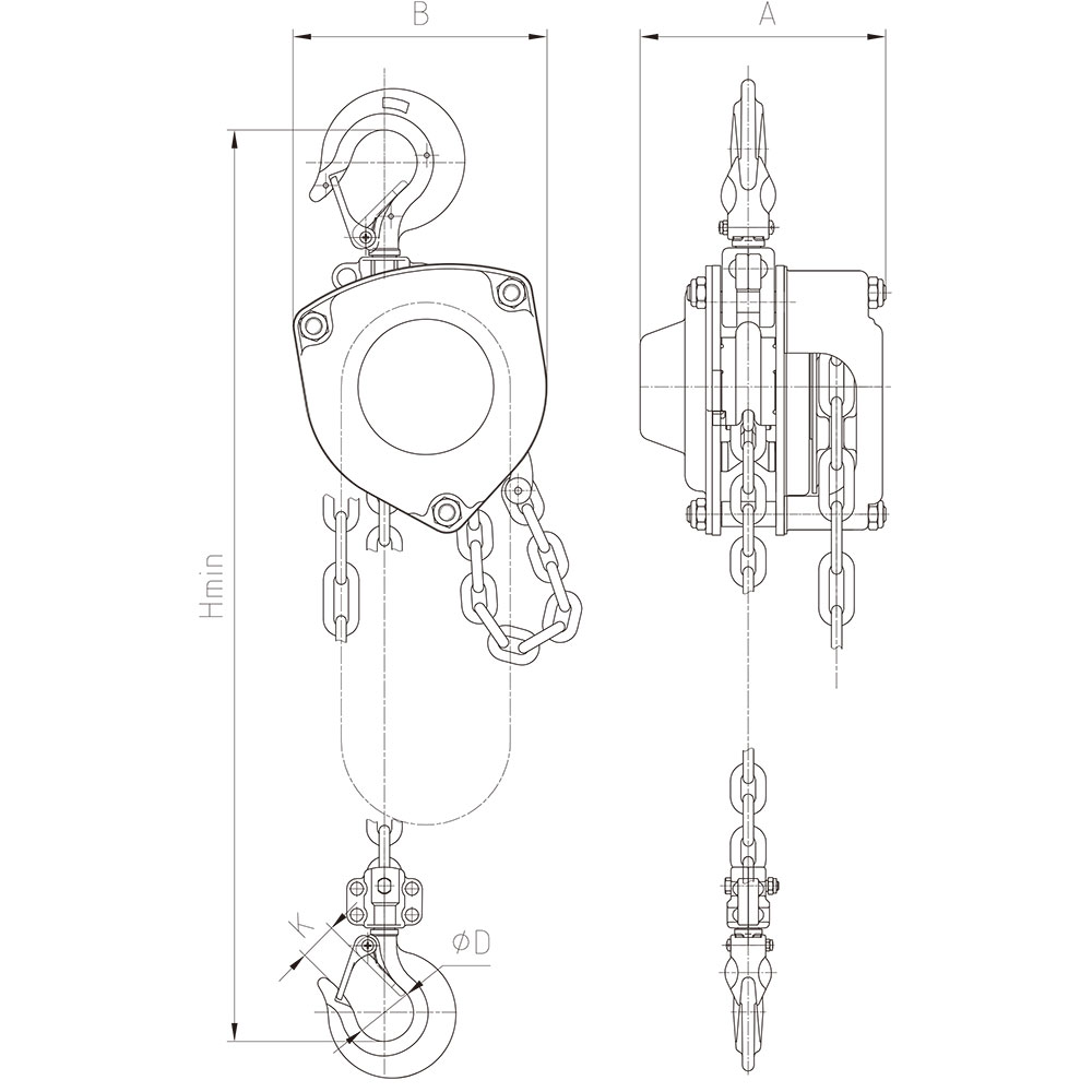 Chain Hoist Blueprint