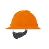 MSA V-Gard Full Brim Hard Hat - Hi-Vis Orange - #10021292