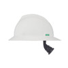 MSA V-Gard Full Brim Hard Hat - White - #475369