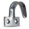 PCC Bolt-on Galvanized J Rope Hook