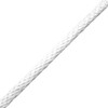 CWC 1/8" Nylon Solid Braid Rope | White - 575 lbs Breaking Strength