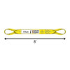 Liftex 2 Ply 4" x 8 ft Eye & Eye Type 4 Pro-Edge Web Sling - 11500 lbs WLL