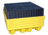 UltraTech Ultra-Spill Pallet P4 Nestable Model - w/o Drain - 4 Drum