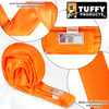Tuffy Orange 18 ft Endless Flexi-Grip Round Sling - 25000 lbs WLL Tuffy Orange 18 ft Endless Flexi-Grip Round Sling - 25000 lbs WLL