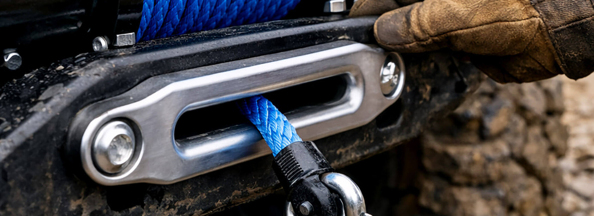 How to Secure a Synthetic Winch Rope to a Winch (Correctly & Safely)