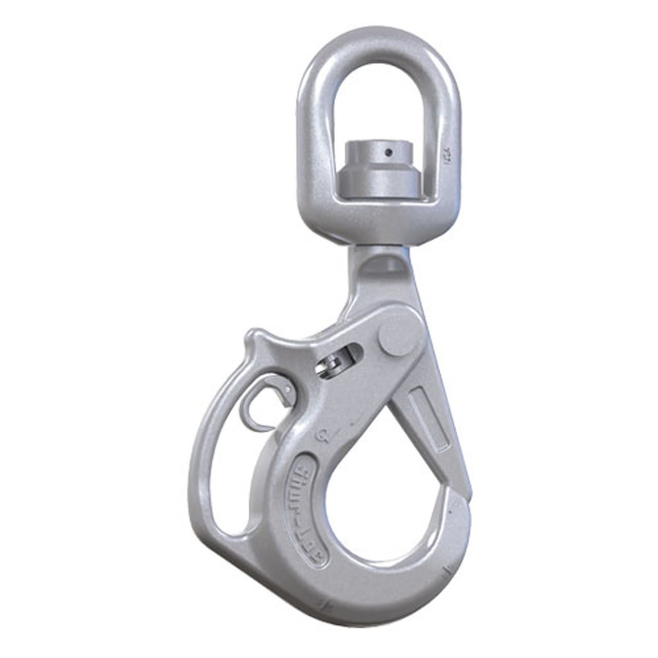 Crosby 6mm S-13326 Grade 100 Alloy Swivel Shur-Loc Hook with Bearing at Rigging Warehouse 1004404