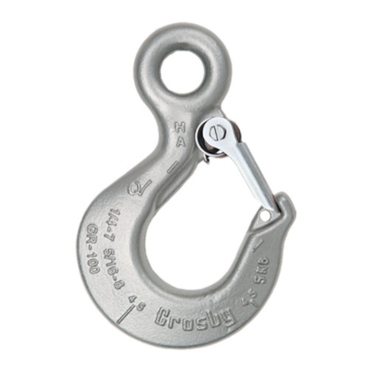 For 22MW67/22MW68, Lifting Hook with Safety Latch, 2 t - 26JX52