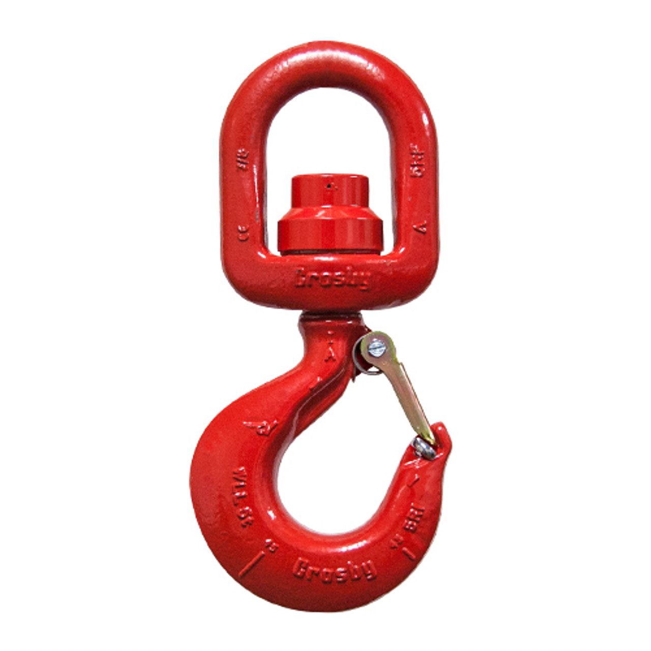 Crosby L-3322B 11 Ton Alloy Ball Bearing Swivel Hook w