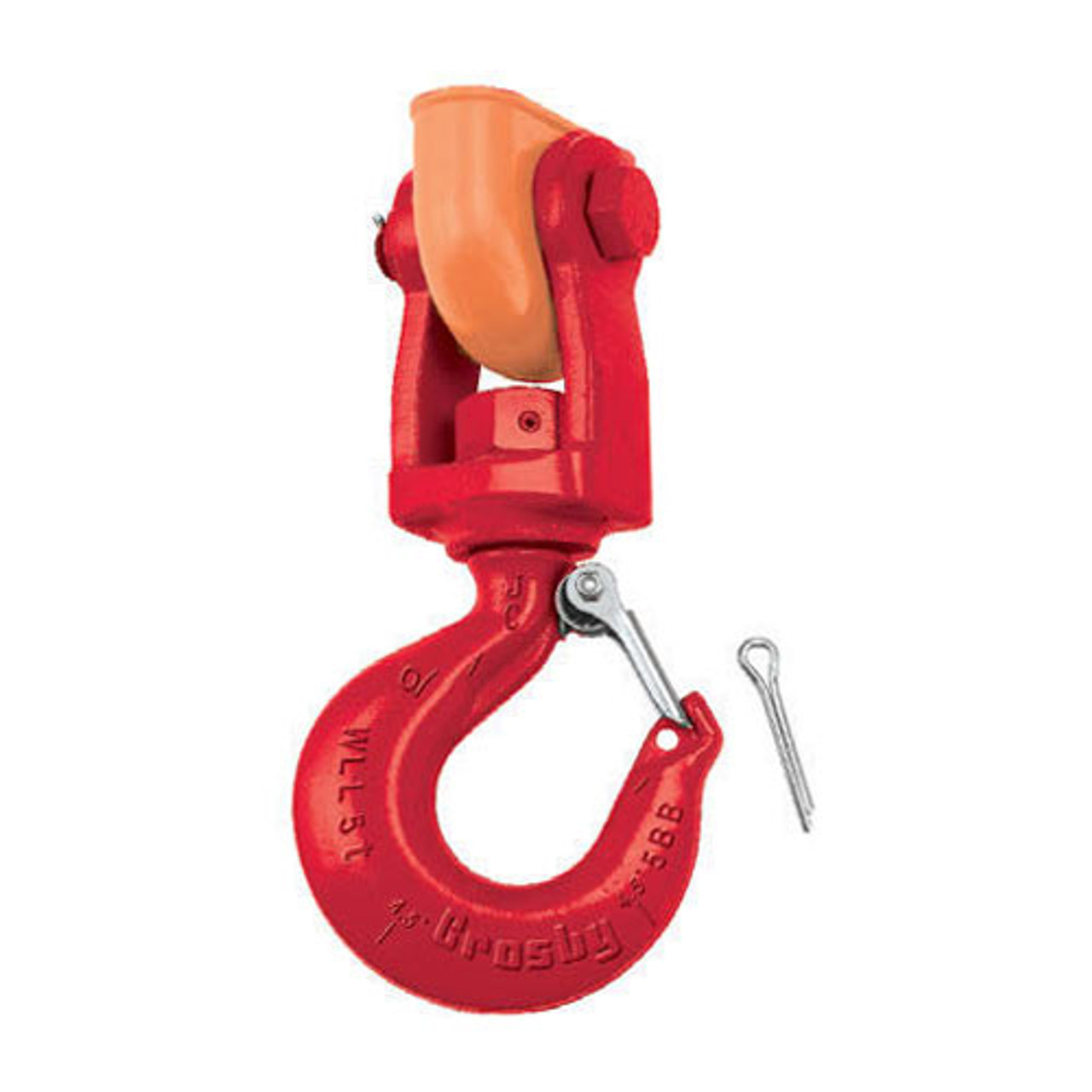 Crosby 5/8 S-13326 Shur-Loc Grade 100 Self-Closing Swivel Hook