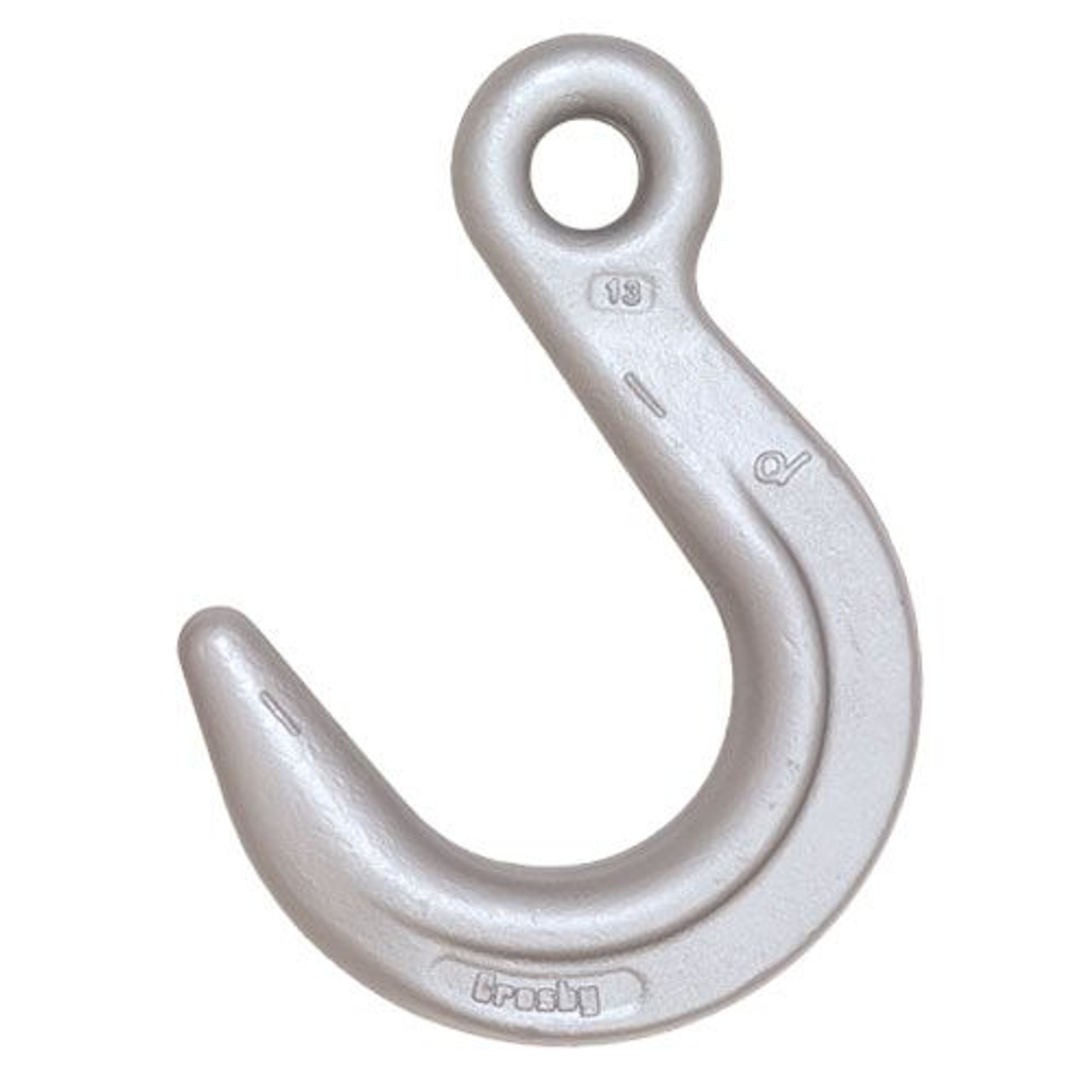 Buy your Swivel lanyard hooks silver eye 1,5 cm, hook 3,0 cm, total length  5,7 cm online
