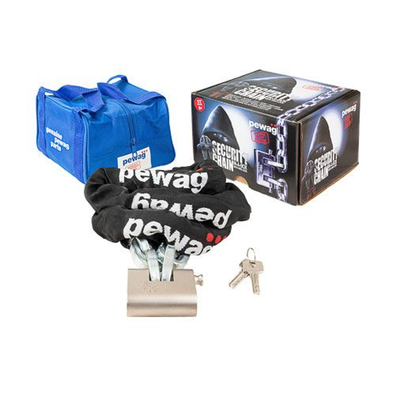 PEWAG 12mm (1/2) ANTI-CUT Security Kit w/ VIRO Monolith Lock