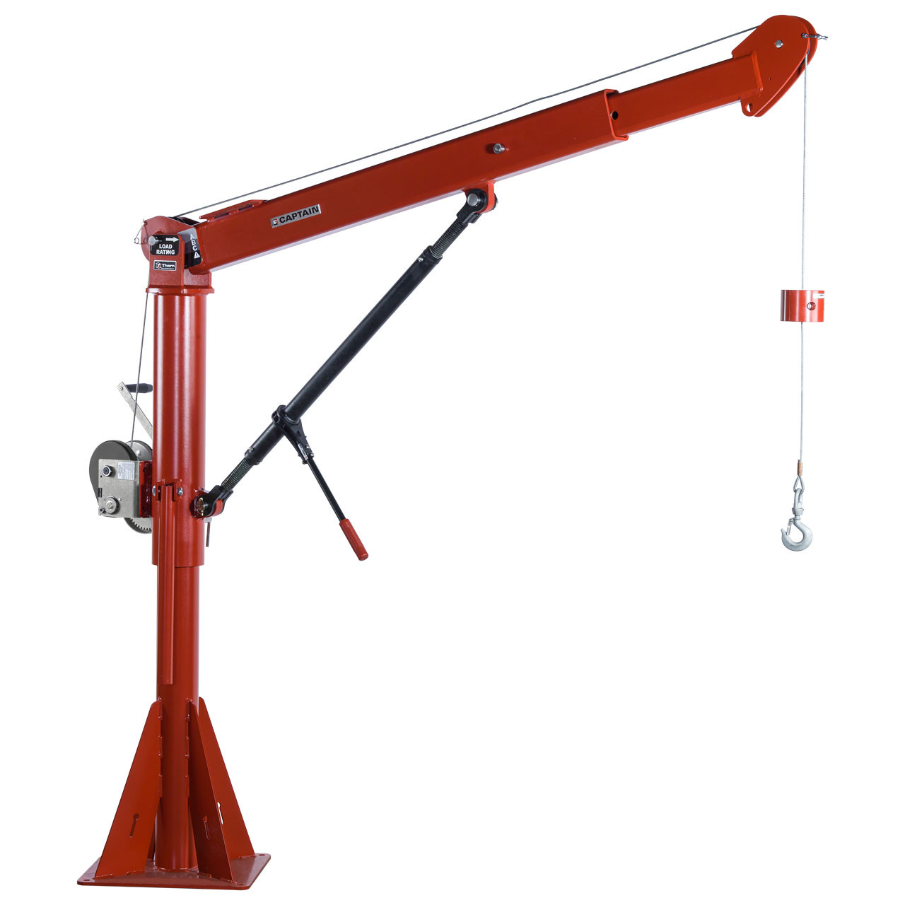 crane様 Thern 5FT25 Captain 2500 Stationary Davit Crane