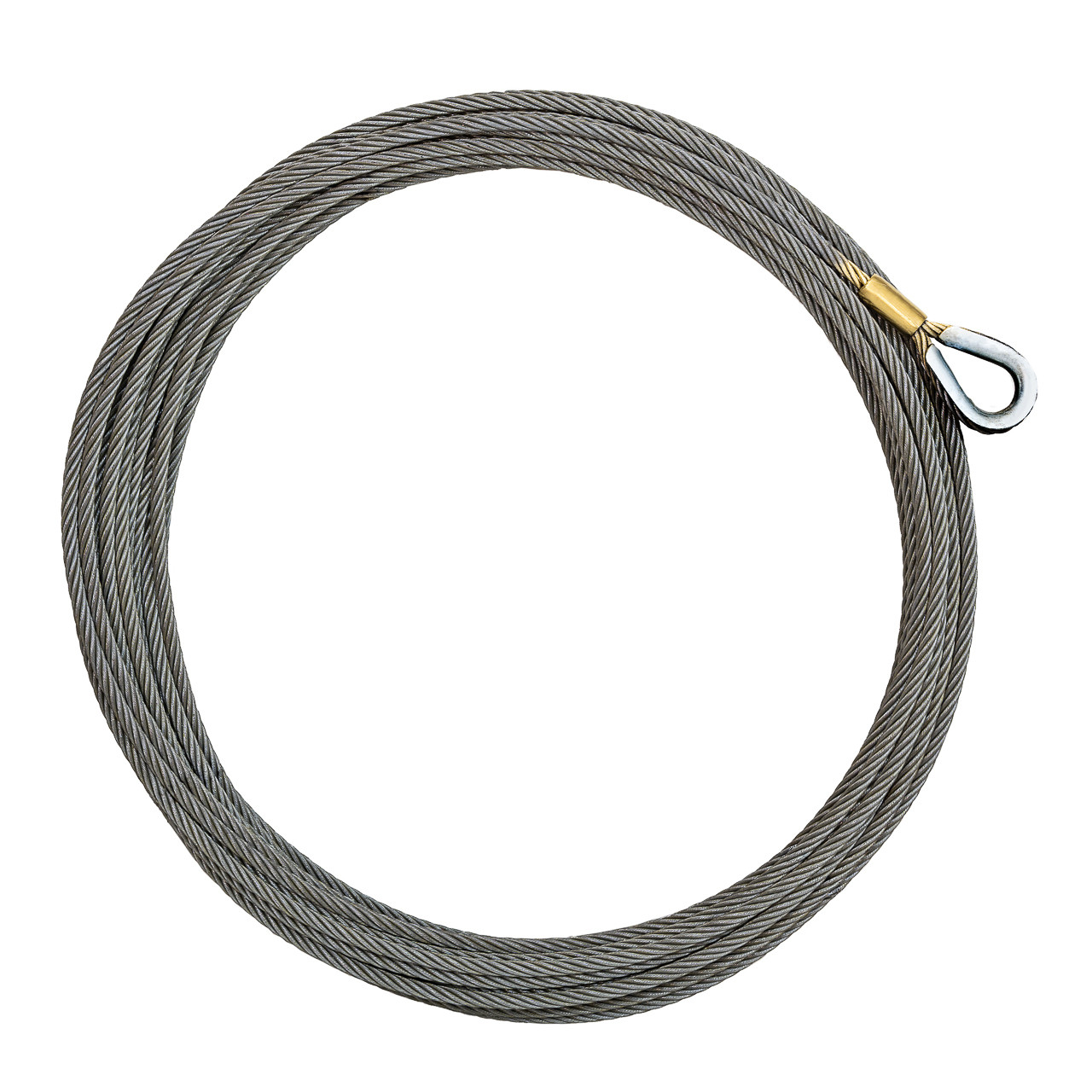 3/8 Steel Core, Winch Cable, Standard Hook