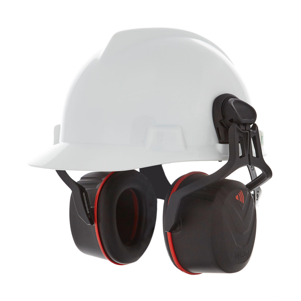 MSA V-Gard Cap-Mounted Ear Muffs - NRR 31 dB - #10190358