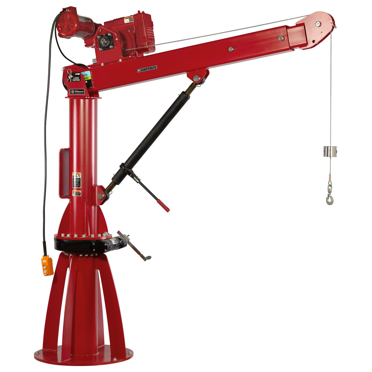 crane様 Thern 5FT40 Captain 4000 Stationary Davit Crane