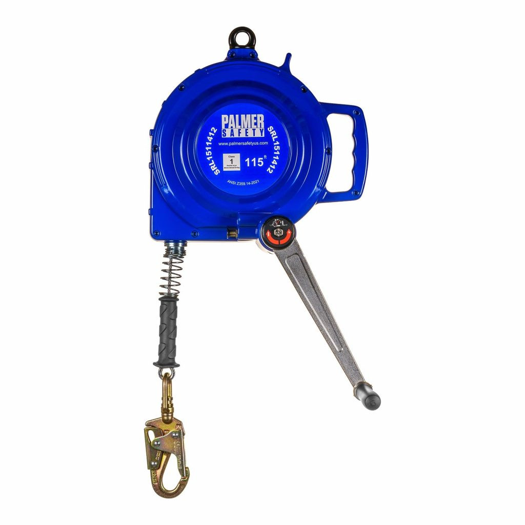 Palmer Safety 115ft SRL-R & Retrieval Winch - #SRL1511412