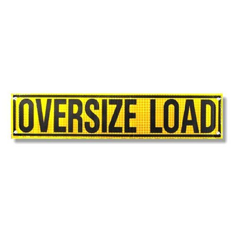 DSP 7 ft Reflective Oversize Load Roll-Up Banner