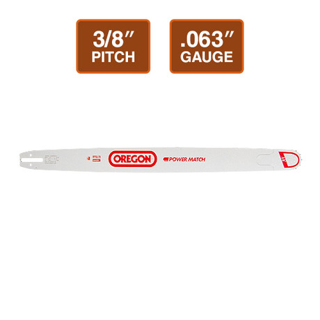 Oregon 32" Power Match Chainsaw Bar | Stihl | 3/8" Pitch | .063" Gauge | 105 DL - #323RNDD025